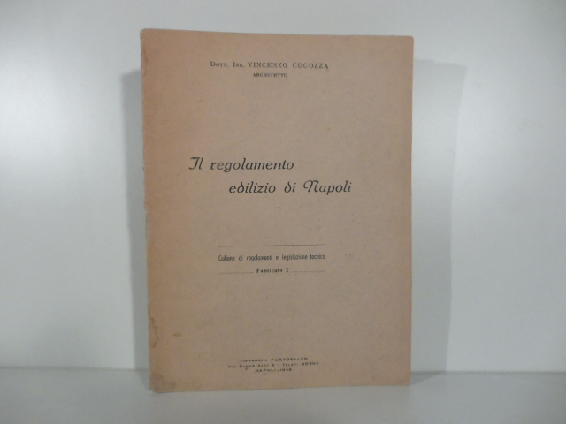 Il regolamento edilizio di Napoli